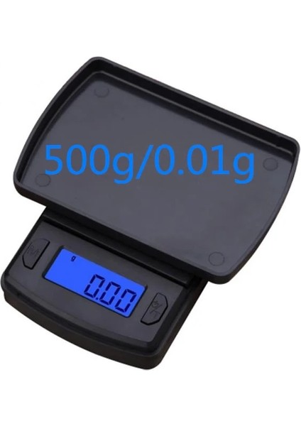 500G 0.01G Tarzı 100G ~ 500G Yüksek Hassasiyetli Taşınabilir Elektronik Tartı Ev Mutfak Dijital Ölçme Takı Denge Ölçeği Pişirme Karat Ölçeği (Yurt Dışından)