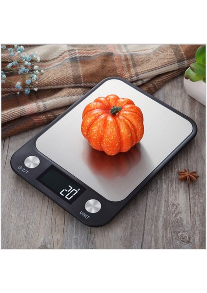 Beyaz Stil 5kg Dijital Mutfak Terazisi 5kgkg Paslanmaz Çelik Elektrikli Mutfak Gıda Ölçeği Yüksek Hassasiyetli Pişirme Ölçeği LCD Arkadan Aydınlatmalı Ekran (Yurt Dışından) fiyatları
