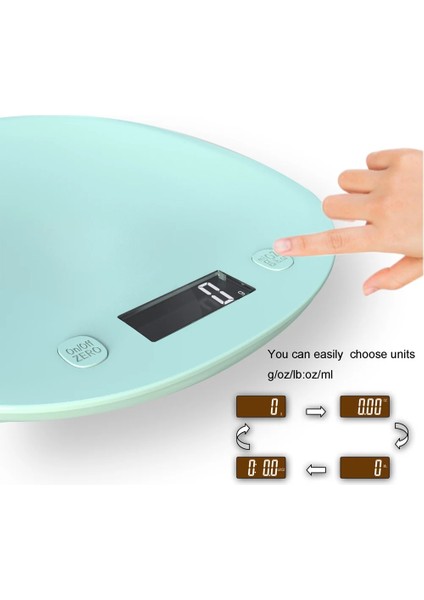 Mavi Stil 10KG 2021 Akıllı Mutfak Terazisi 10KG Ev Dijital Mutfak Terazisi Bluetooth Diyet Gıda Pişirme Pişirme Için Tartı Tartı (Yurt Dışından) fırsatları