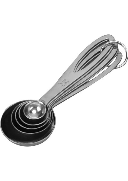 Paslanmaz Çelik Tarzı 5 Adetset Ölçme Kaşığı Faydalı Paslanmaz Çelik Ölçme Kabı Cozinha Kahve Ölçme Kaşığı Çay (Yurt Dışından) fırsatları