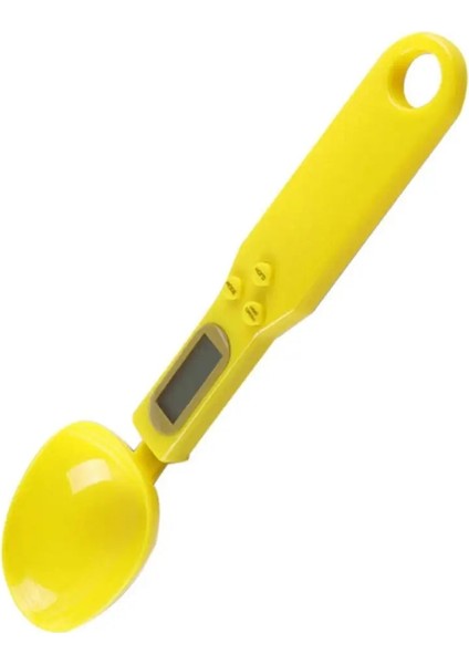 Stil-Sarı Tarzı 500G.1G Hassas Dijital Ölçüm Kaşıkları Elektronik LCD Dijital Kaşık Ağırlık Hacimli Gıda Ölçeği Gram Mini Mutfak Terazileri (Yurt Dışından)