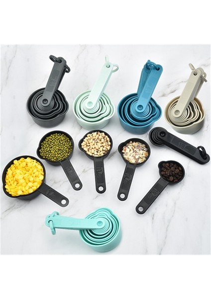 Lacivert-5'li Fincan Stili Çok Işlevli Amaçlı Kahve Kaşıklarıbardak Ölçüm Aletleri Pp Pişirme Aksesuarları Plastik Saplı Pişirme Mutfak Aletleri (Yurt Dışından) fiyatları