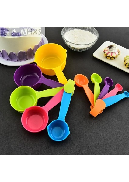 D Stili 5 Adet Çok Amaçlı Kaşık Ölçme Aletleri Pişirme Aksesuarları Plastik Ölçme Kaşıkları Mutfak Aletleri (Yurt Dışından) modelleri