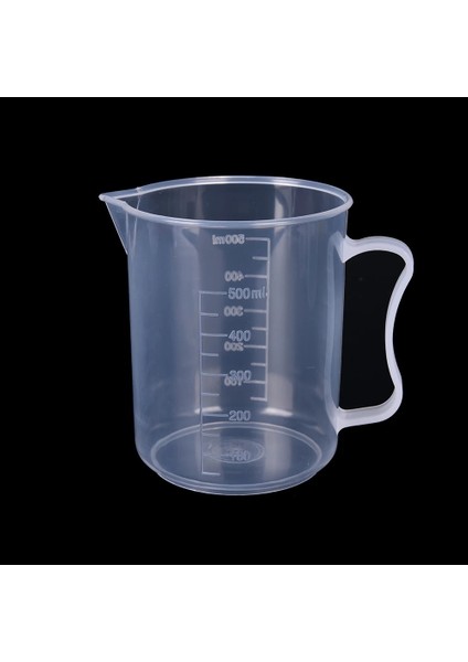500ML Tarzı ml Ucu Ağız Plastik Ölçme Sürahi Fincan Dereceli Yüzey Pişirme Mutfak Fırın Aracı Sıvı Ölçü Jugcup (Yurt Dışından)
