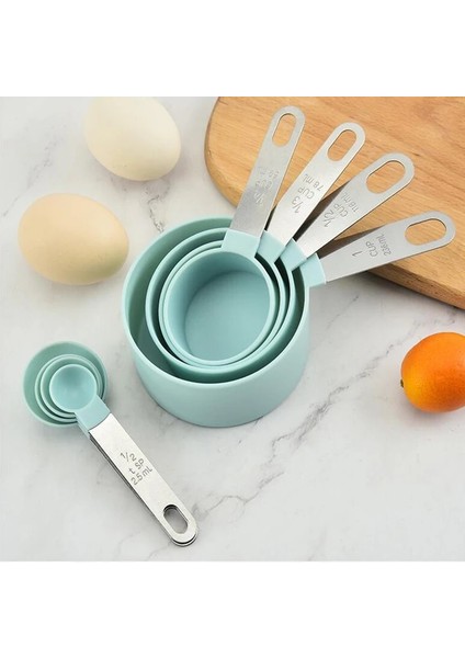 Gri Stil 1 Takım Ölçme Kaşık Seti Ölçme Bardak Seti Çay Kahve Ölçme Araçları Sıvı Un Pişirme Pişirme Mutfak Aletleri Aksesuarları (Yurt Dışından) fiyatları