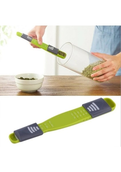 Yeşil Stil Pişirme Aksesuarları Tartı Ölçme Kaşığı Mutfak Gereçlerisüt Tozu Kahve Kantitatif Kaşık Ev Ürünleri (Yurt Dışından) indirimleri