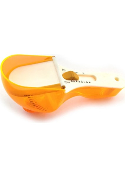 Sarı-L Tarzı 1 Adet Mutfak Ev Ayarlanabilir Ölçüm Kaşığı Ölçekli Pişirme Pişirme Kantitatif Kaşık Ölçekli Manyetik Ölçüm Kaşığı (Yurt Dışından)