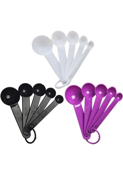 Beyaz Stil Diğer 5 Adetset Pp Plastik Bardak Kaşık Seti Ölçme Araçları Dıy Pişirme Malzemeleri Taşınabilir Istiflenebilir Kombinasyonu Mutfak Aksesuarları (Yurt Dışından) fiyatları