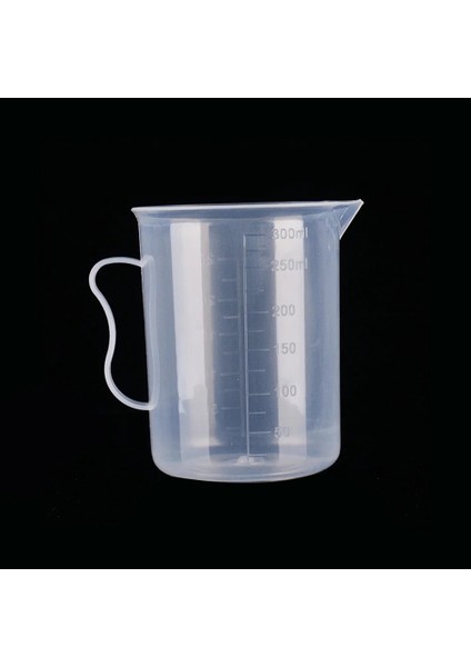250ML 1 Adet Stil 1 Adet Şeffaf Plastik Dereceli Ölçme Fincan Pişirme Beher Sıvı Ölçü Jugcup Konteyner 15MLML ml ml 0ml (Yurt Dışından)