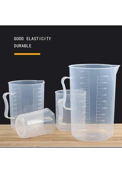 500ML Tarzı ml Şeffaf Mutfak Laboratuvarı Plastik Ölçme Fincan Dereceli Hacimsel Konteyner Aracı (Yurt Dışından) fiyatları