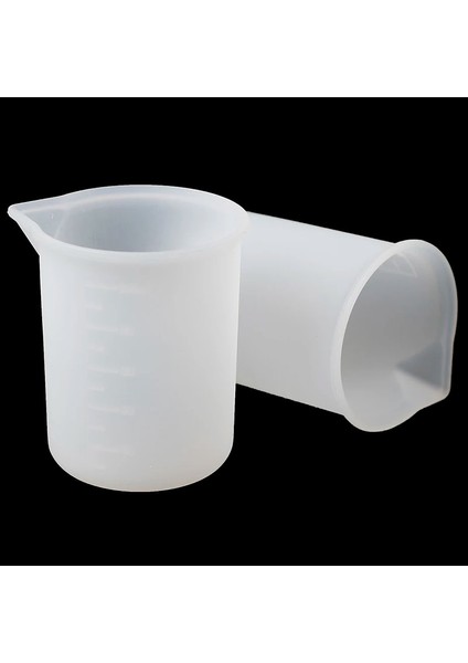 ml Temizle Ölçme Fincan Ev Mutfak Pişirme Aracı Maatbeker Vloeistoffen Silikon Reçine Tutkal Araçları (Yurt Dışından)