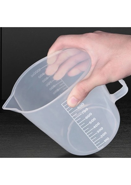 500ML Tarzı ml Şeffaf Mutfak Laboratuvarı Plastik Ölçme Fincan Dereceli Hacimsel Konteyner Aracı (Yurt Dışından) indirimleri