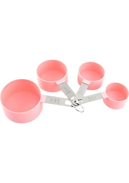 Turuncu Tarzı Çok Amaçlı Kaşıkbardak Seti Ölçme Aletleri Kahve Şeker Kepçe Kek Paslanmaz Çelik Plastik Saplı Mutfak Aletleri (Yurt Dışından)