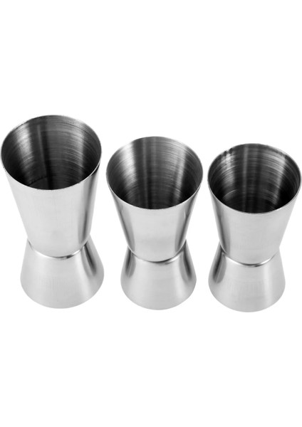 15-30ML Stili 1 Adet Paslanmaz Çelik Kokteyl Ölçme Jigger Çift Jigger Tedbir Atış Içecek Ruhu Ölçü Kupası Bar Aksesuarları Bar Araçları (Yurt Dışından) fiyatları