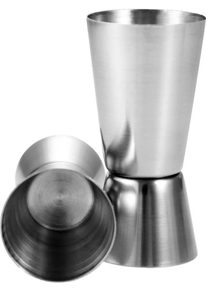 15-30ML Stili 1 Adet Paslanmaz Çelik Kokteyl Ölçme Jigger Çift Jigger Tedbir Atış Içecek Ruhu Ölçü Kupası Bar Aksesuarları Bar Araçları (Yurt Dışından) fırsatları