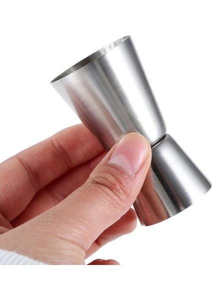 15-30ML Stili 1 Adet Paslanmaz Çelik Kokteyl Ölçme Jigger Çift Jigger Tedbir Atış Içecek Ruhu Ölçü Kupası Bar Aksesuarları Bar Araçları (Yurt Dışından) indirimleri