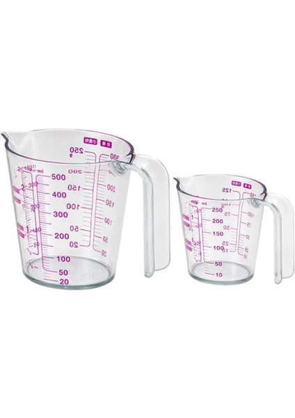 500ML Stili Sürahi Dökün Emzik Sıvı Ölçüm Kabı Için ml Dereceli Şeffaf Plastik Ölçme Kabı Mutfak Gereçleri (Yurt Dışından) fırsatları