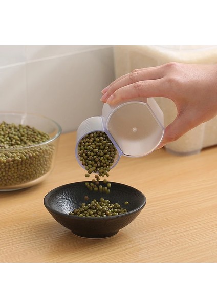 No.1 Tarzı Ölçme Aletleri Mutfak Ölçekli Şeffaf Ev Çok Fonksiyonlu Tahıl Ölçme Fincan ve Pirinç Kaşığı Için Ölçme Fincan (Yurt Dışından) indirimleri