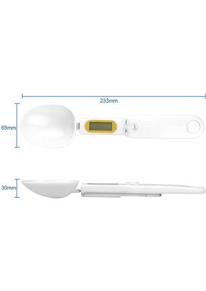 Beyaz Stil 500G.1G Ölçüm Kabı LCD Dijital Mutfak Terazisi Ölçüm Kaşığı Gram Elektronik Kaşık Ağırlık Hacim Gıda Pişirme Aksesuarları (Yurt Dışından) modelleri