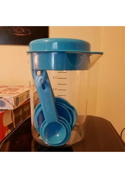 Mavi Stil Mutfak Ölçü Kaşığı Çay Kaşığı Kahve Şeker Kaşığı Kek Pişirme Un Ölçü Kapları Mutfak Pişirme Aletleri 30P (Yurt Dışından) fırsatları