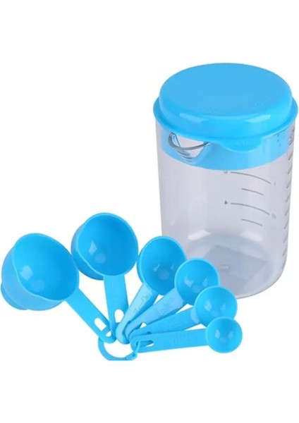 Mavi Stil Mutfak Ölçü Kaşığı Çay Kaşığı Kahve Şeker Kaşığı Kek Pişirme Un Ölçü Kapları Mutfak Pişirme Aletleri 30P (Yurt Dışından) indirimleri