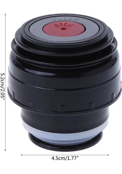 No.2 Tarzı 4.5cm Termos Kapaklı Termos Kapak Taşınabilir Evrensel Seyahat Kupa Aksesuarları (Yurt Dışından) indirimleri