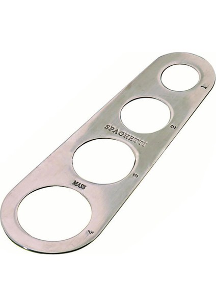 Gümüş Tarzı Sıcak Satmak Makarna Erişte Ölçer Spagetti Ölçüleri Paslanmaz Çelik Mutfak Aleti Sopa 4 Hizmet Erişte Ölçer Yeni (Yurt Dışından)