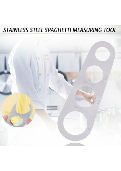Gümüş Tarzı Sıcak Satmak Makarna Erişte Ölçer Spagetti Ölçüleri Paslanmaz Çelik Mutfak Aleti Sopa 4 Hizmet Erişte Ölçer Yeni (Yurt Dışından) fırsatları