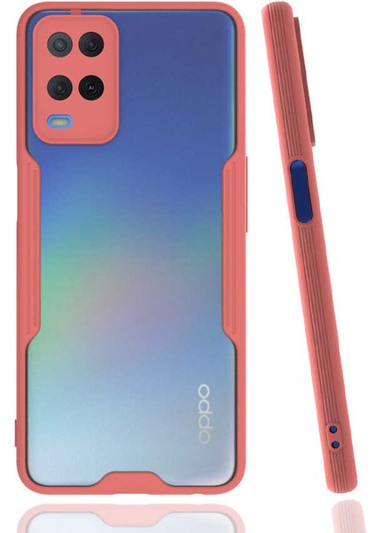 Oppo A54 4g Kılıf Parfe Kapak-Pembe