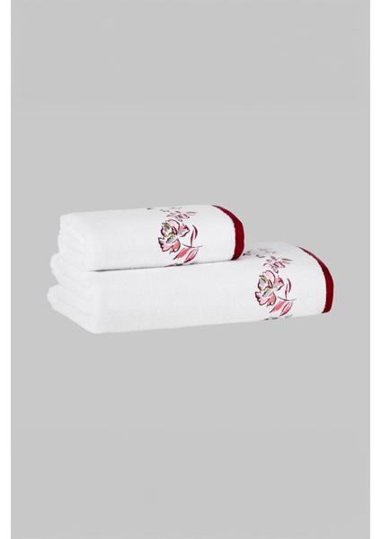 Fiora Bordo Pamuk El Havlusu 30 x 50 cm