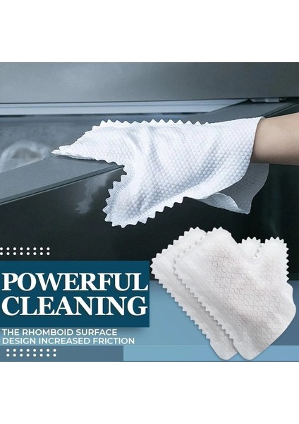 20 Adet Tarzı Pcs Temizleme Silgi Eldivenleri Balık Pulu Tek Kullanımlık Kolay Toz Eldiven Kaldırmak Bambu Elyaf Eldiven Mutfak Bahçe Aksesuarları (Yurt Dışından)