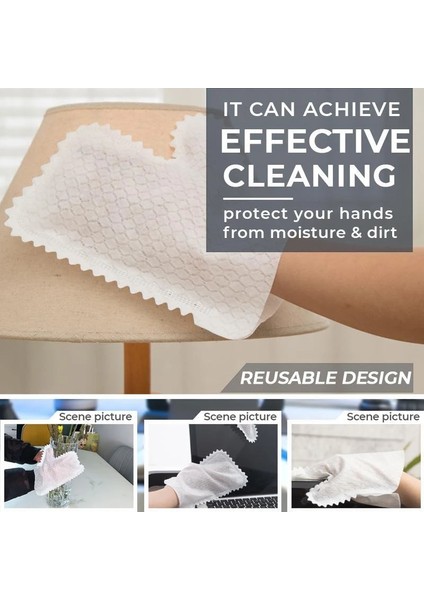 20 Adet Tarzı Pcs Temizleme Silgi Eldivenleri Balık Pulu Tek Kullanımlık Kolay Toz Eldiven Kaldırmak Bambu Elyaf Eldiven Mutfak Bahçe Aksesuarları (Yurt Dışından) indirimleri