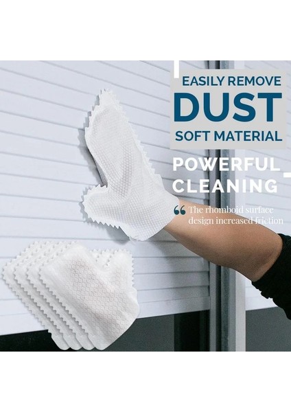 10 Adet Tarzı Pcs Temizleme Silgi Eldivenleri Balık Pulu Tek Kullanımlık Kolay Toz Eldiven Kaldırmak Bambu Elyaf Eldiven Mutfak Bahçe Aksesuarları (Yurt Dışından)