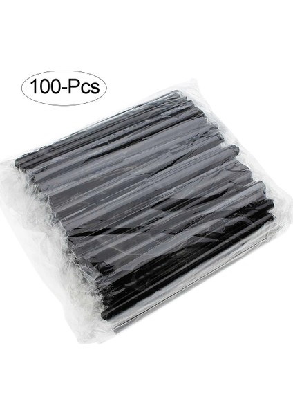 B1 Stili Floresan Plastik Bükülebilir Pipetler Tek Kullanımlık Içecek Pipetleri Düğün Dekoru Karışık Renkler Parti Malzemeleri (Yurt Dışından)