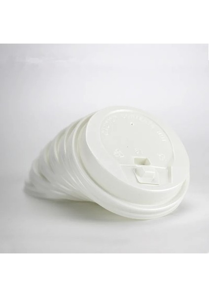 Sadece Lid4 Stili 500ML 50 Adet K Tek Kullanımlık Kahve Fincanı Kalın Kağıt Bardak 500ML Içecek Suyu Sıcak Içecek Su Paketleme Parti Iyilik Süt Çay Bardağı (Yurt Dışından)