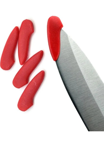 B Tarzı 10 Adet Araç Ipucu Koruma Örtüsü Anti-Uç Kılıf Mutfak Örtüsü Knifepoint Gags Pratik Şakalar Genişletilmiş Bıçak Plastik Şeffaf Kılıf (Yurt Dışından) fiyatları