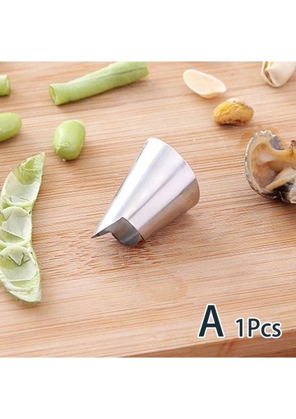 1 Adet Tarzı 1 Adet Paslanmaz Çelik Parmak Koruma Koruyucu Parmak El Kesim El Koruma Bıçağı Kesim Parmak Koruma Aracı Mutfak Aletleri (Yurt Dışından)
