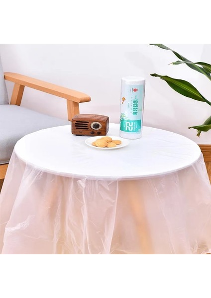 2 Rulo 80X100CM Stili Pe Tek Kullanımlık Masa Örtüsü Seti Güçlü Güvenli ve Toksik Olmayan Kalınlaşmak Parti Düğün Için Su Geçirmez Yağ Geçirmez Günlük Tembel Tableclo (Yurt Dışından) fırsatları
