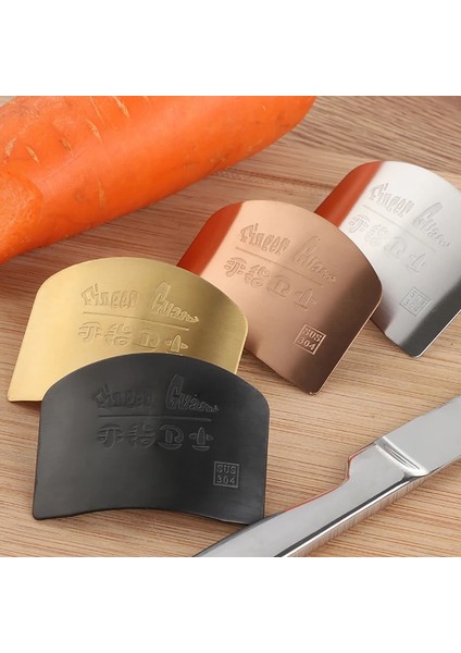 Altın Tarzı Paslanmaz Çelik Parmak Koruma Parmak Güvenli Koruyucu Bıçak Sebze Kesme Parmak Koruma Aracı Yaratıcı Mutfak Gadget 1 Adet (Yurt Dışından) fırsatları