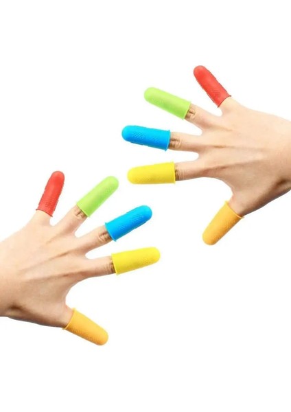 Sarı 5 Adet Tarzı Sıcak Yıkanabilir Mutfak Banyo Pişirme Temizleme Yüksek Sıcaklığa Dayanıklı Kaymaz Çizilmez Parmak Kol Ev Ürünleri (Yurt Dışından) fiyatları