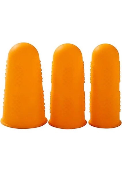 Sarı Stil 5 Adet 5 Adet Silikon Parmak Koruyucu Kol Kapak Anti-Cut Isıya Dayanıklı Parmak Kollu Pişirme Mutfak Aletleri Için Harika Pişirme (Yurt Dışından) modelleri