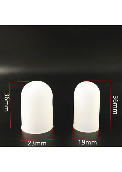 Resim Tarzı Olarak 5pcsbag Doğal Kauçuk Tek Kullanımlık Lateks Parmak Karyolası Parmak Ucu Koruyucu Eldivenler Beyaz Parmak Karyolası Beyaz Dövme Güzellik (Yurt Dışından) fırsatları