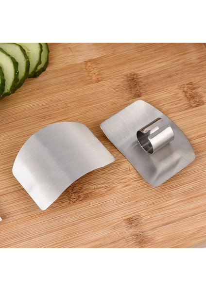 2 Adet Tarzı Paslanmaz Çelik Parmak Koruyucu Parmak El Kesimi El Koruyucu Bıçak Kesim Parmak Koruma Aleti Mutfak Bıçakları ve Aksesuarları (Yurt Dışından) modelleri