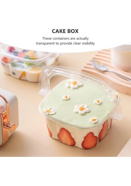 Bez Sepet Kek Ambalaj Kutusu Tek Kullanımlık Kek Kutusu Çok Katmanlı Fasulye Sütü Mousse Ambalaj Kutusu Meyve Salatası Kapları (Yurt Dışından) fırsatları