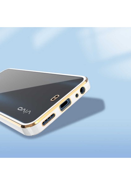 Vivo Y21S Kılıf Voit Clear Kapak-Yeşil indirimleri