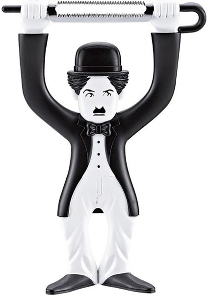 Siyah Stil Komik Chaplin Elma Soyucu Meyve Sebze Pro Mutfak Paslanmaz Çelik Hızlı Soyucu Parmak Mutfak Gereçleri Aletler (Yurt Dışından)