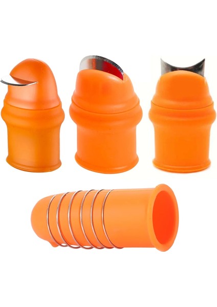4.4x2.3x0.5cm M Stili 1 Adet Silikon Parmak Koruyucu Meyve Sebze Başparmak Bıçağı Parmak Koruyucu Mutfak Aletleri Mutfak Aksesuarları Için Bıçaklı (Yurt Dışından)