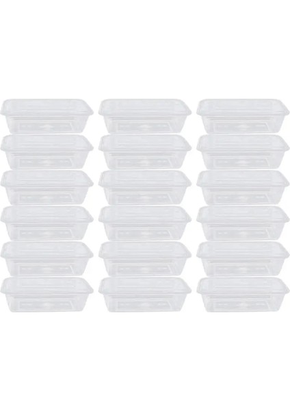 500ML Stili Şeffaf Meyve Taşıma Kutusu Tek Kullanımlık Salata Yemek Kapları Gıda Saklama Kutusu Paketleme Kutusunu Çıkarın (Yurt Dışından)