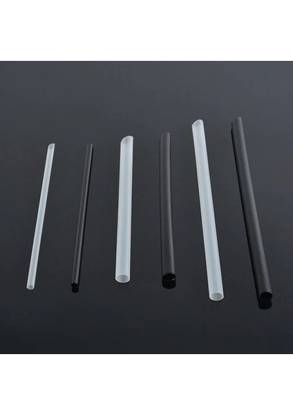 Şeffaflık Stili 23-1.2cm Tek Kullanımlık Sütlü Çay Payetleri Suyu Smoothie Içecekleri Bağımsız Olarak Paketlenmiş Parçalanabilir Büyük Emme Kola Düz Şeffaf (Yurt Dışından) fiyatları