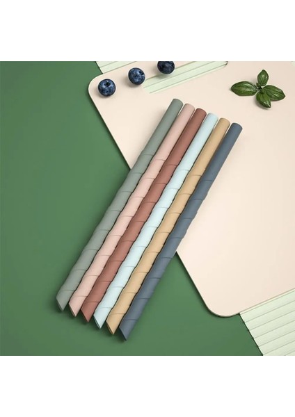 Set Stili 8 Adet Yeniden Kullanılabilir Silikon Içme Payet Seti Bpa Içermeyen Uzun Esnek Payet Bardak Bar Parti Payetleri Için 2 Temizleme Fırçası ile (Yurt Dışından) indirimleri